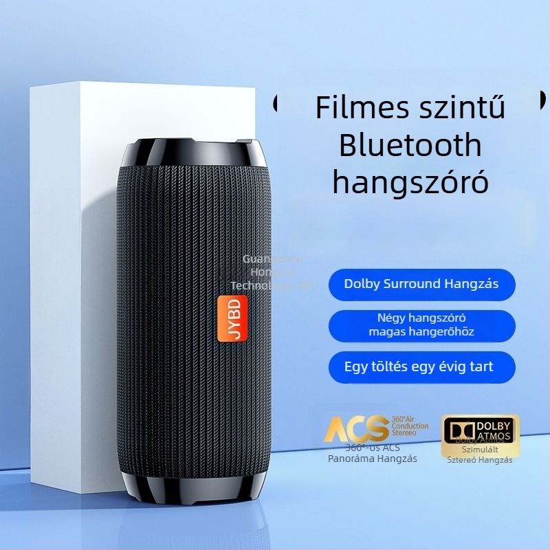 Bluetooth hangszóró — IPX7 vízálló, frekvencia 100 Hz–20 kHz, SNR ≥70 dB, Bluetooth 2.0 TF-kártyával