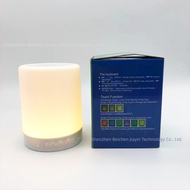 Bluetooth ébresztőóra hangszóróval és LED világítással (Bluetooth 5.0 • 5W • 1000–1200mAh • 100 Hz–20 kHz • 10 m hatótáv)