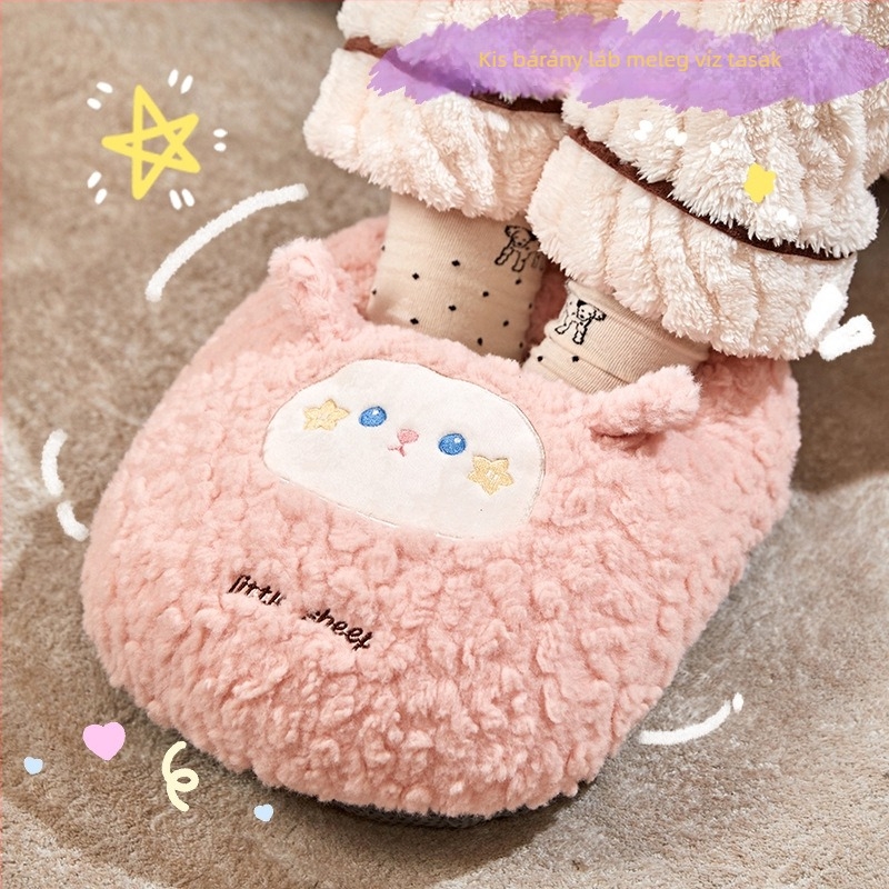 Újratölthető lábmelegítő forróvizes palack, 220V, 450W, PVC, DB-7845