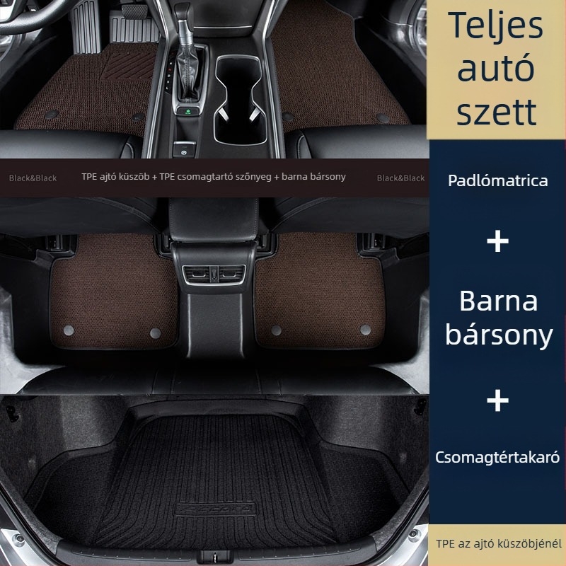 Autó belső talajtakarók, Anyag: TPE / Műanyag gumi, Márka: Zeyang, Alkalmas speciális autókhoz