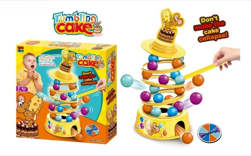 Egyensúlyozó játék toronyszerű építőblokkokkal – szülő-gyermek interakcióval • Anyag: Műanyag • Party használatra • Korcsoport: 4–6, 7–14, 15–35