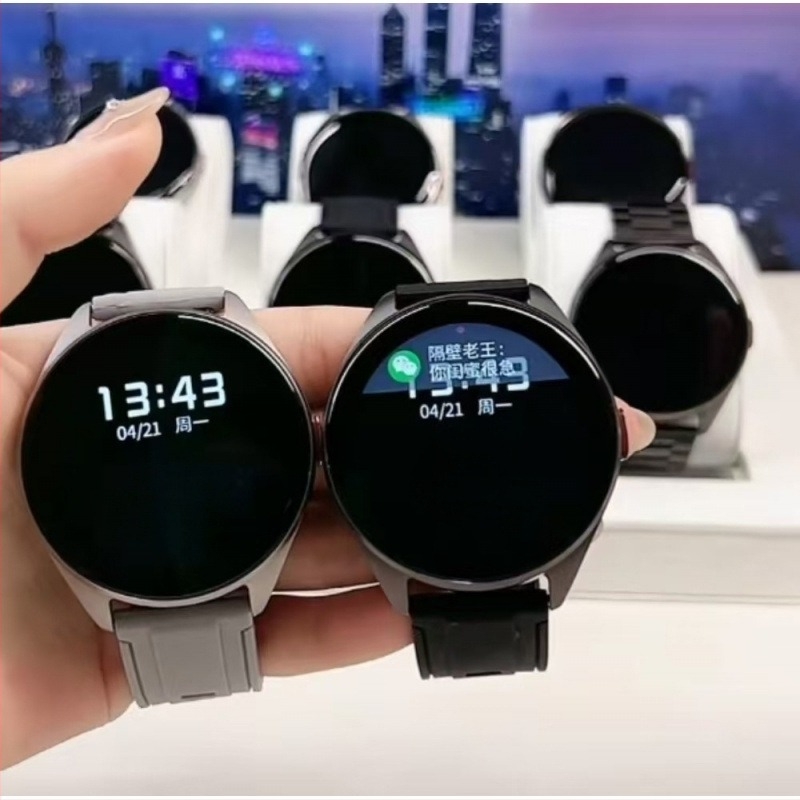 GT3 okosóra Bluetooth hívásokkal, NFC fizetéssel, pulzusmérés, vér oxigénszintje és vércukor monitorozás