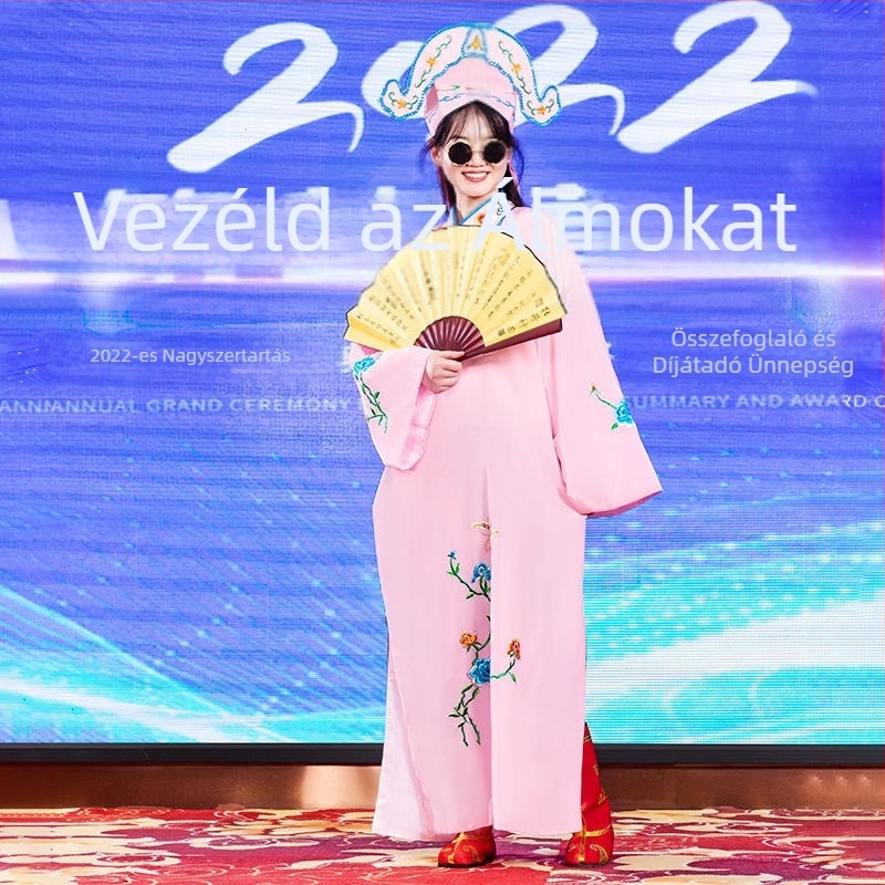 Tang Bohu Scholar Drámai Jelmez – Jiangnan Four Talents, Unisex, Poliészter