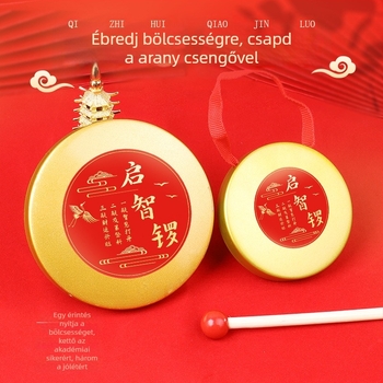 Gyermekek első születésnapjára szánt gong, modell Qzl01, gyerekeknek, engedélyezett magánmárka