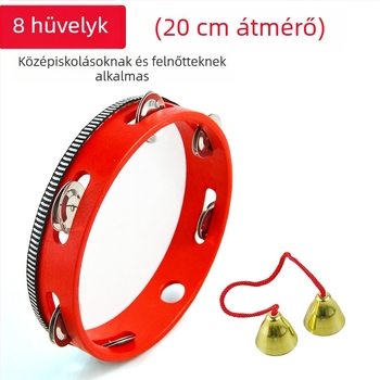 Tamburin kézi haranggal - Poetic Musical Instrument márkától, Anyag: Egyéb, Cél: Zenei hangszerek