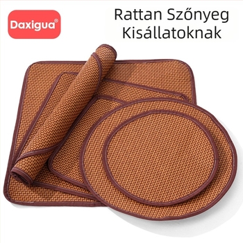 Háziállatok hűtő matrac szalma felülettel – jégpad kutyáknak