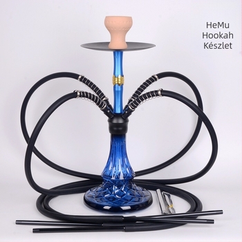 Alumíniumötvözetből készült vízipipa, Hemu 6002, modern minimalista stílus, logó testreszabás elérhető