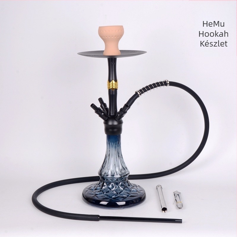 Alumíniumötvözetből készült vízipipa, Hemu 6002, modern minimalista stílus, logó testreszabás elérhető