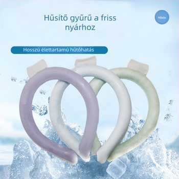 PCM hűtő nyakgyűrű – TPU anyag, 180 g, a hőguta megelőzésére és kültéri hűtésre