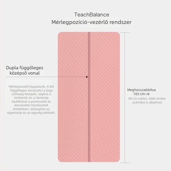 TPE jóga matrac ugrókötélhez, széles és vastag, hangszigetelt és ütéscsillapító, csúszásmentes beltéri edzéshez, 183 x 80 cm, vastagság 15/20/30 mm