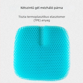 Huaxia Mingpin gél ülőpárna – hűtés és hőguta megelőzés; anyag: TPE-TPR; töltőanyag: TPE-TPR; csomagolás: 10–20 db; súly: 0.3–2.2 kg; testreszabás elérhető