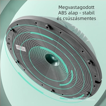 ABS anyagú jóga labda, félgömb alakú egyensúlyi labda a core edzéshez és pilateshez