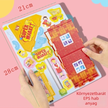 3D puzzle játék EVA anyagból – DIY, MengMeng Funny márka, háromdimenziós puzzle, 15–35 éveseknek