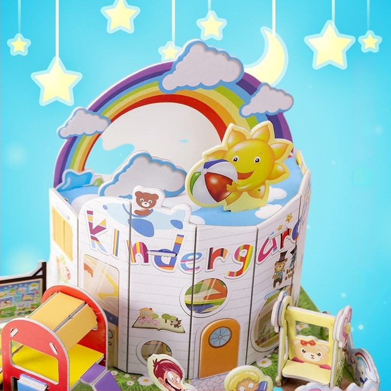 3D puzzle játék EVA anyagból – DIY, MengMeng Funny márka, háromdimenziós puzzle, 15–35 éveseknek