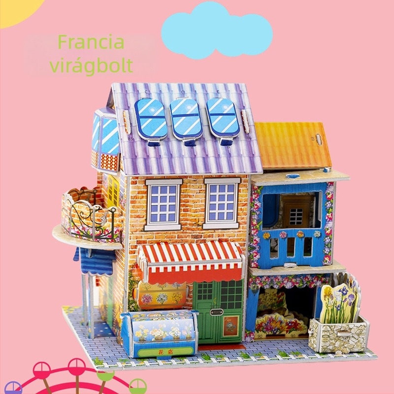 3D puzzle játék EVA anyagból – DIY, MengMeng Funny márka, háromdimenziós puzzle, 15–35 éveseknek