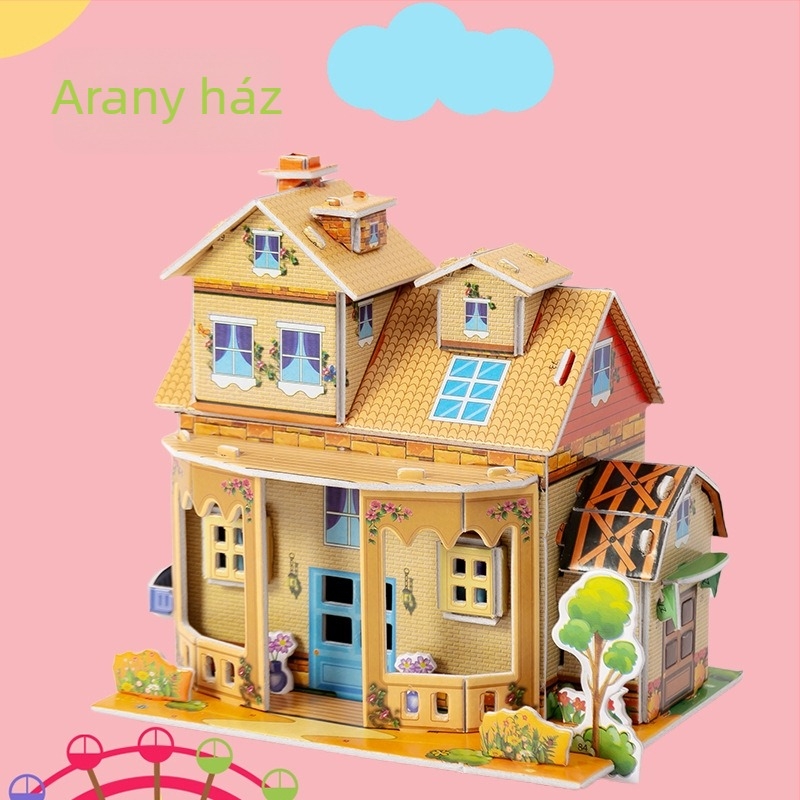 3D puzzle játék EVA anyagból – DIY, MengMeng Funny márka, háromdimenziós puzzle, 15–35 éveseknek