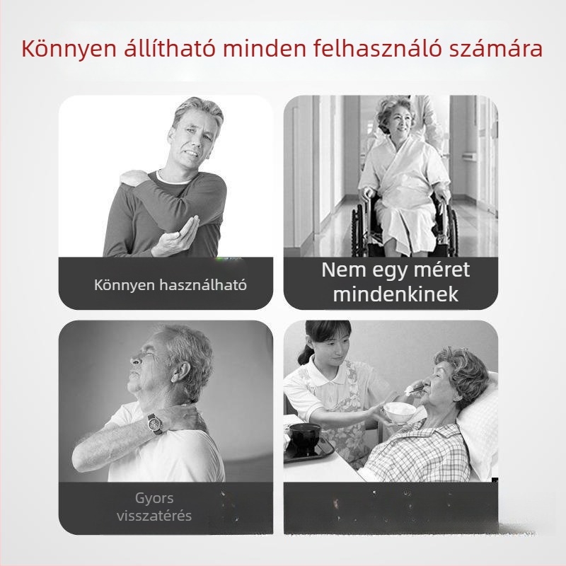 Felső végtag húzóberendezés gyűrűs és görgős kialakítással idős betegek számára sztrók utáni rehabilitációhoz