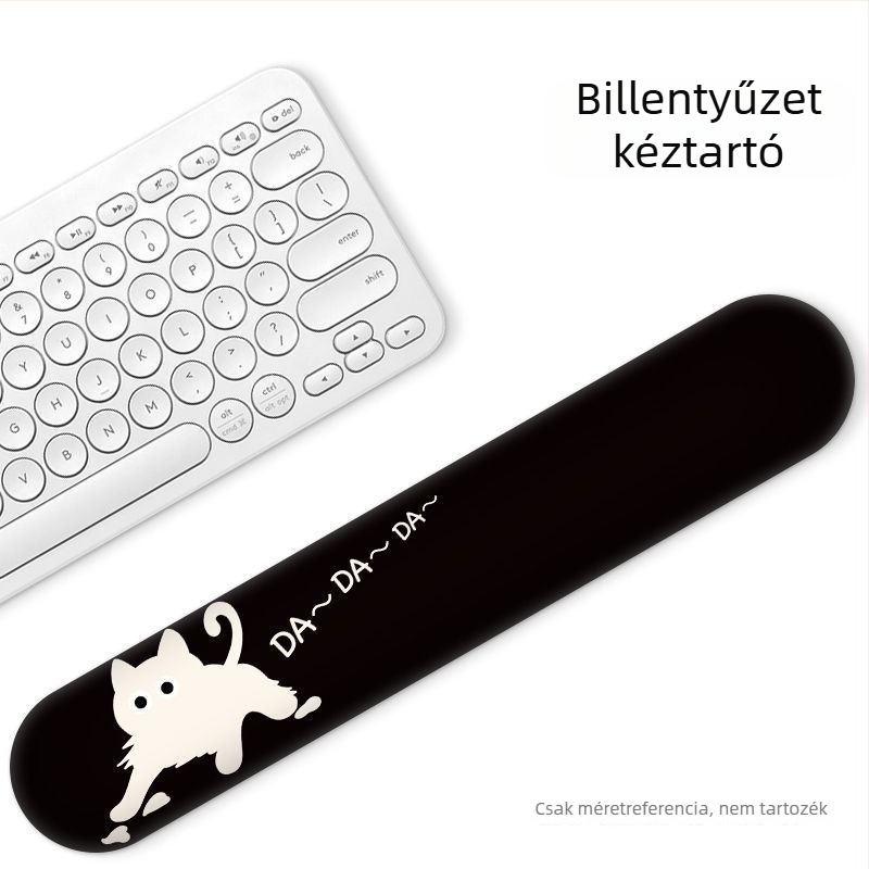 Egércsukló alátét – gumi, kis méretű, egyoldalas, csuklóöv, hőtranszferes nyomtatás
