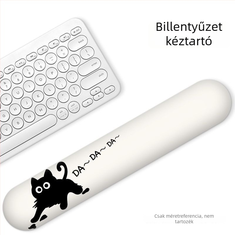 Egércsukló alátét – gumi, kis méretű, egyoldalas, csuklóöv, hőtranszferes nyomtatás