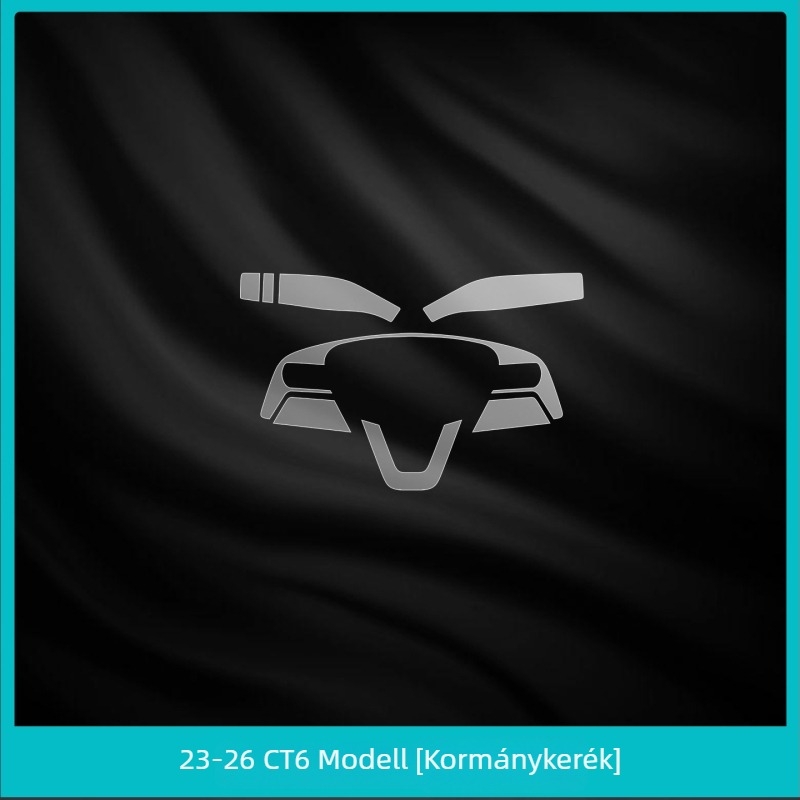 Cadillac CT6 Belső kijelző védő edzett üveg – központi kijelző/navigáció és klímaventiláció védelme