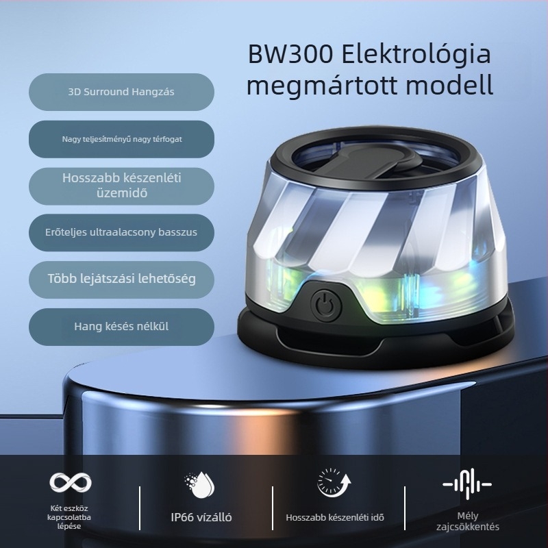 G200 Bluetooth hangszóró, 20W, IPX6 vízálló, beépített akkumulátor 500–800 mAh, Bluetooth 5.0