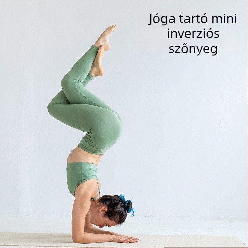 PU kaucsukból készült jóga matrac invertáló párnával, mini sík támasz, egyensúly- és fitnesz matrac, könyöktámasz és ütéscsillapító padlómatrac