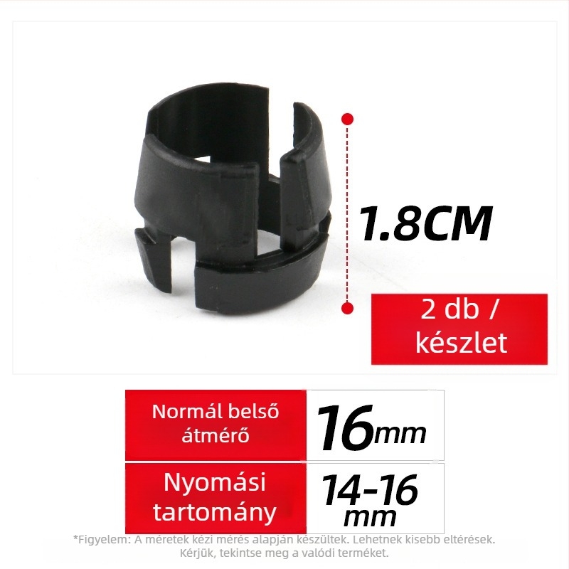 Horgászbot kiegészítő: hosszabbító hüvely a halászat háló pozicionálásához, önzáró orsóülés, műanyag hüvely