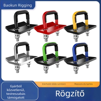 Rögzítő anti-loosening tartó a vontatók karjához, U-formájú csiptető, négyszögletes nyílású tartó | Márka: Qingdao Baojun | Engedélyezett magánmárka