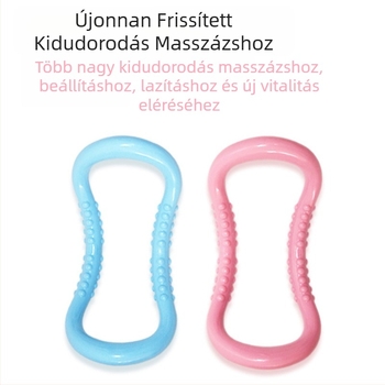 Jóga gyűrű vállnyitáshoz, hát- és nyaknyújtáshoz, lábak formázásához – Pilates gyűrű