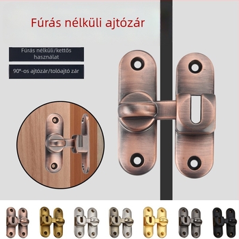 K-típus pillangócsavar ajtózár, cinkötvözet, elektroplating bevonat, márka Elaborate