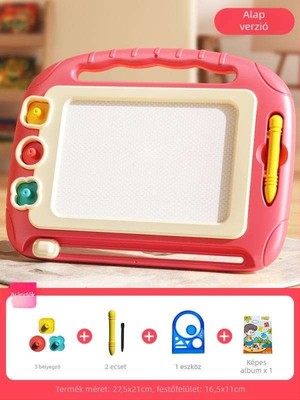 Gyerekeknek szóló oktató játék, műanyag felépítés, készségfejlesztés, 4–6 éveseknek, színes dobozos csomagolás