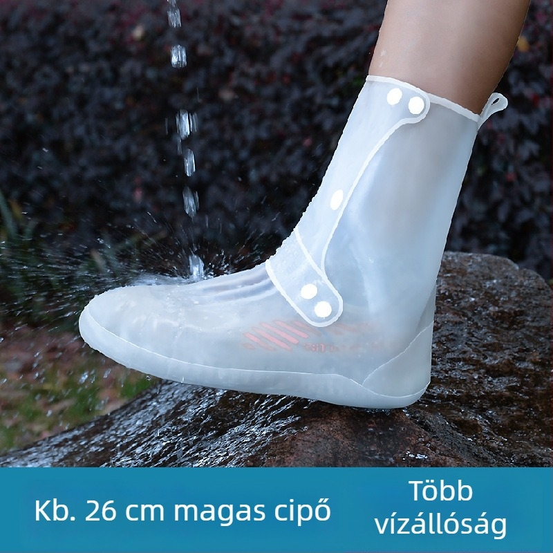 Rain Dream Xin esővédő cipőfedő – nőknek és férfiaknak, vízálló, kopásálló, modern minimalista stílus, csomagolás 60 db