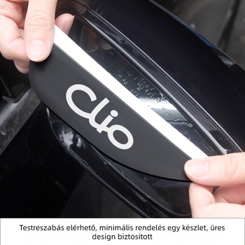 Renault Zoe visszapillantó tükör esővédő, PVC anyag, testreszabható, erős ragasztó