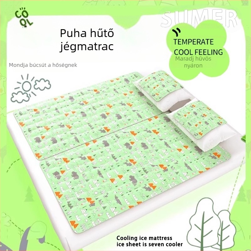 PVC-anyagú matrac jégkristály töltéssel a hűtésért és a hőguta megelőzéséért — modern egyszerű stílus
