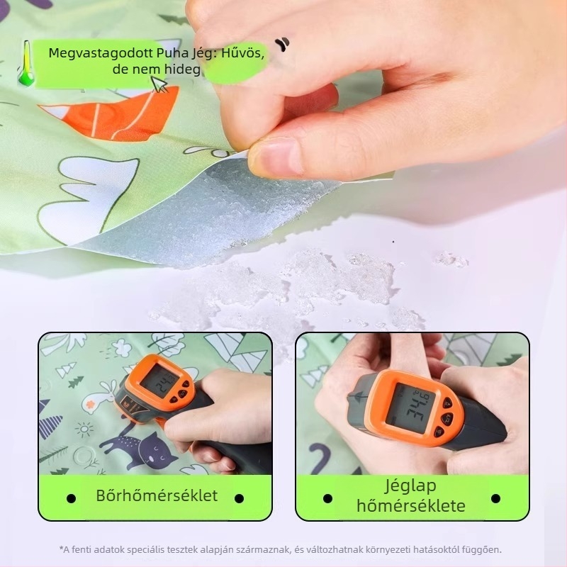 PVC-anyagú matrac jégkristály töltéssel a hűtésért és a hőguta megelőzéséért — modern egyszerű stílus