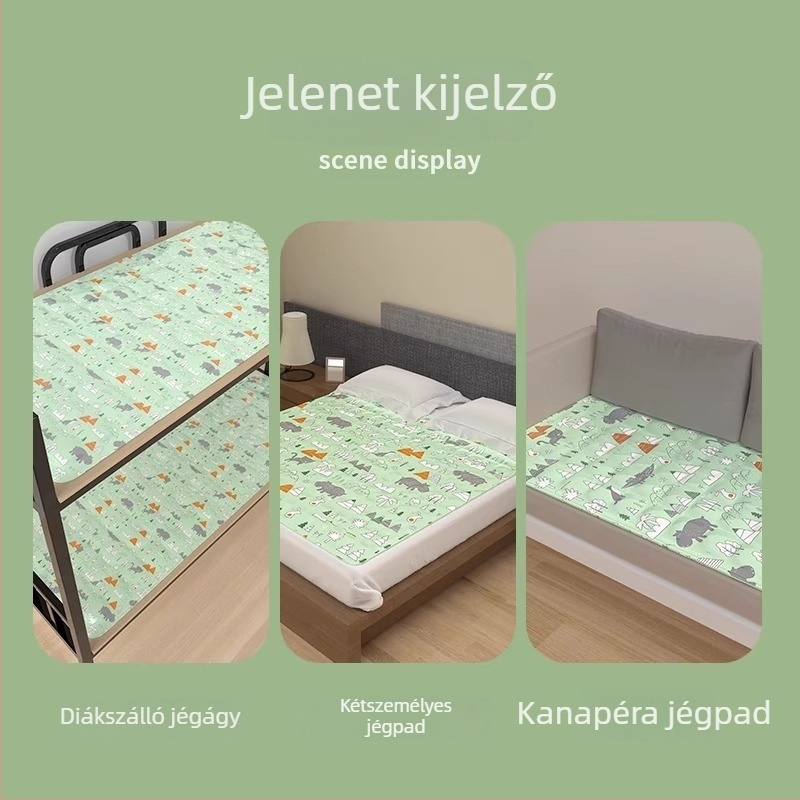 PVC-anyagú matrac jégkristály töltéssel a hűtésért és a hőguta megelőzéséért — modern egyszerű stílus