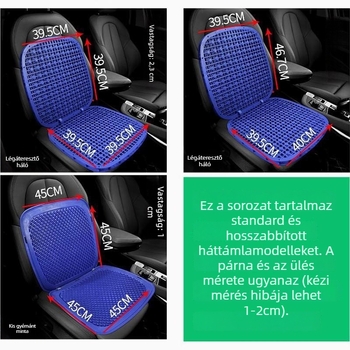 Autóülés párna PVC, lélegző, kis teherautóhoz, forklift-hez és kotróhoz; egy darab