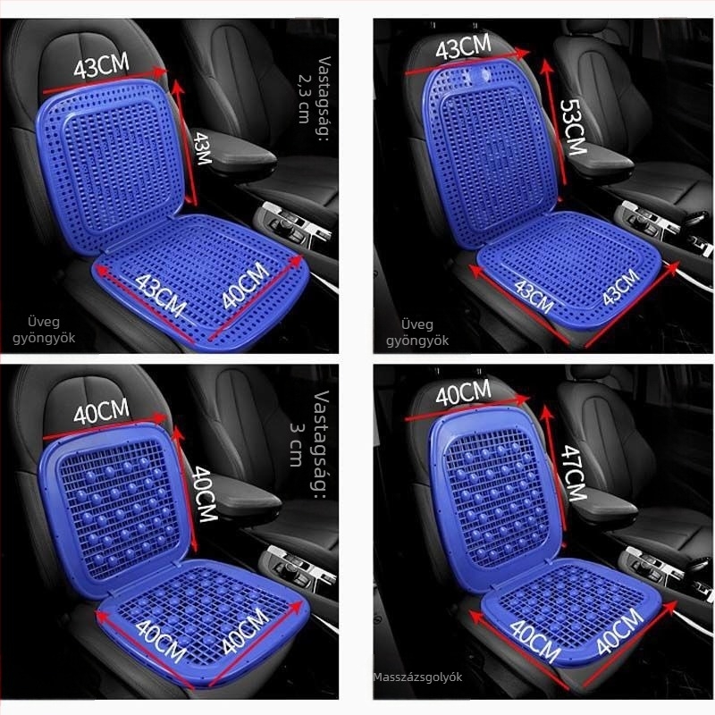 Autóülés párna PVC, lélegző, kis teherautóhoz, forklift-hez és kotróhoz; egy darab