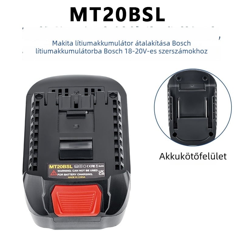 DM18M adapter Dewei 18-20V akkumulátorcsomag Makita szerszámokhoz, konverter 5V 2.1A