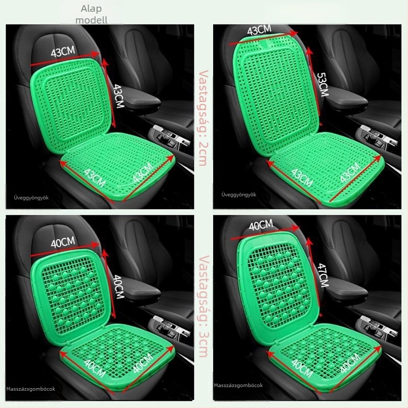 Beiding PVC üléspárna villás targoncához és ásógéphez, kettős rétegű szellőző dizájn