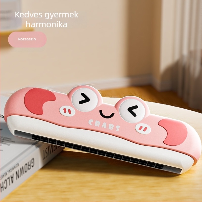 Csecsemők számára oktató zenei játék — Rattle, Hand Drum, Harmonica, Horn; Műanyag; 0–3 éves korosztály; 3C tanúsítvány 2023152202045944