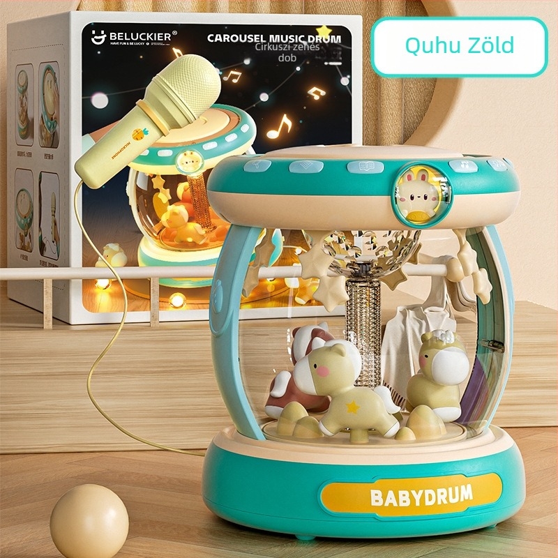 Csecsemők számára oktató zenei játék — Rattle, Hand Drum, Harmonica, Horn; Műanyag; 0–3 éves korosztály; 3C tanúsítvány 2023152202045944