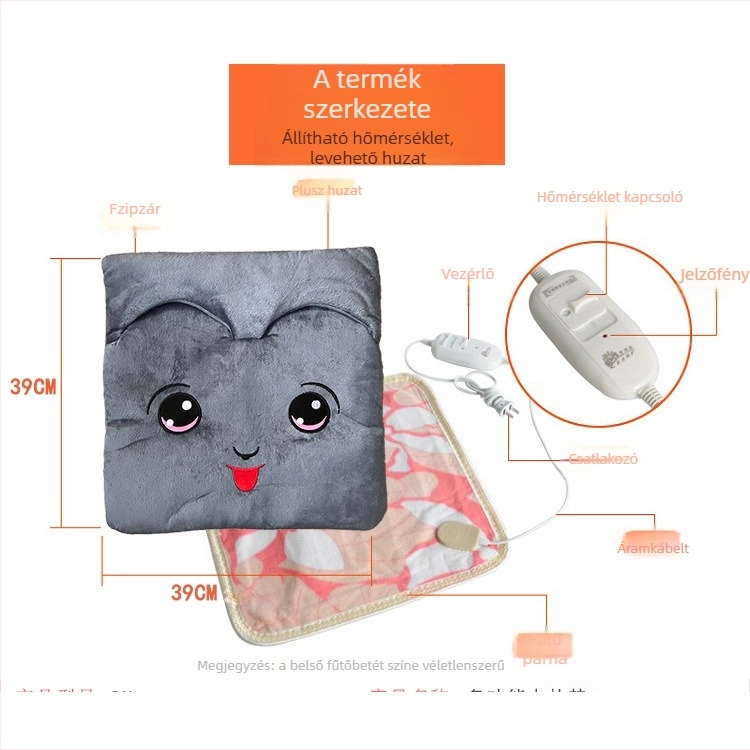 USB‑tápellátású fűtött talpbetét papucsokhoz, valódi bőr felső, uniszex otthoni lábbeli fűtéssel