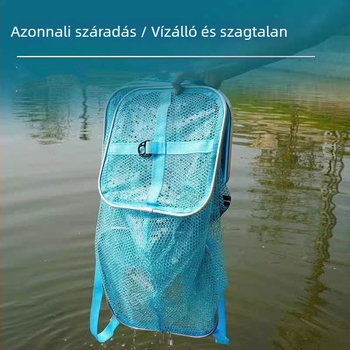 Uniqueity kocka alakú halvédő háló – összecsukható, hordozható halászathoz