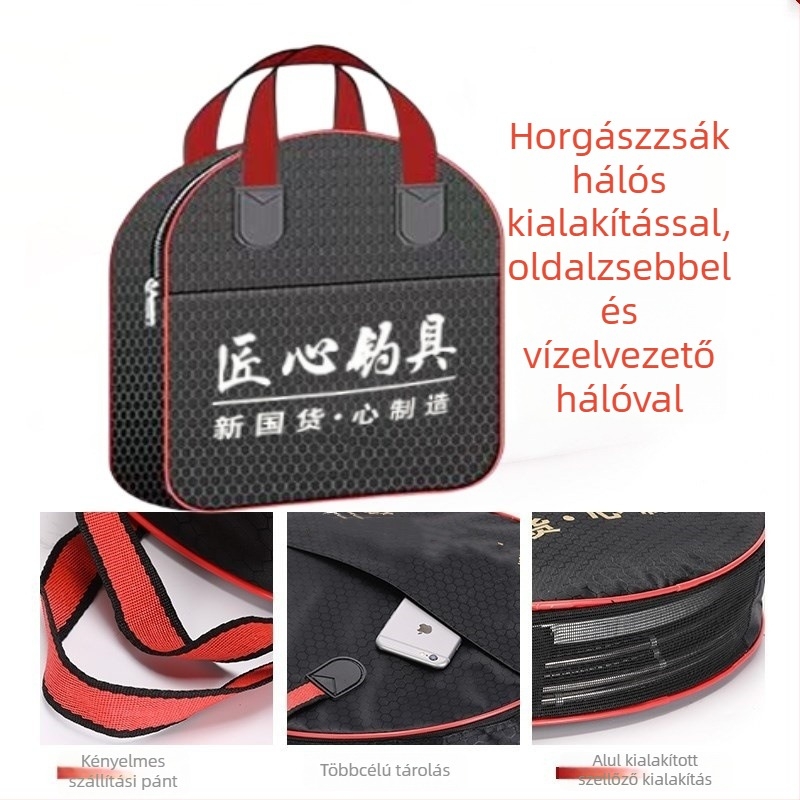 Uniqueity kocka alakú halvédő háló – összecsukható, hordozható halászathoz