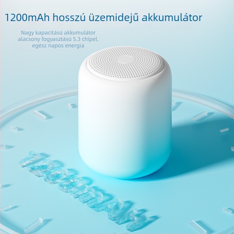 Kültéri hordozható Bluetooth hangszóró IPX4 vízálló, beépített akkumulátor 1000–1200mAh, Bluetooth 5.3, 100Hz–20kHz, 3W