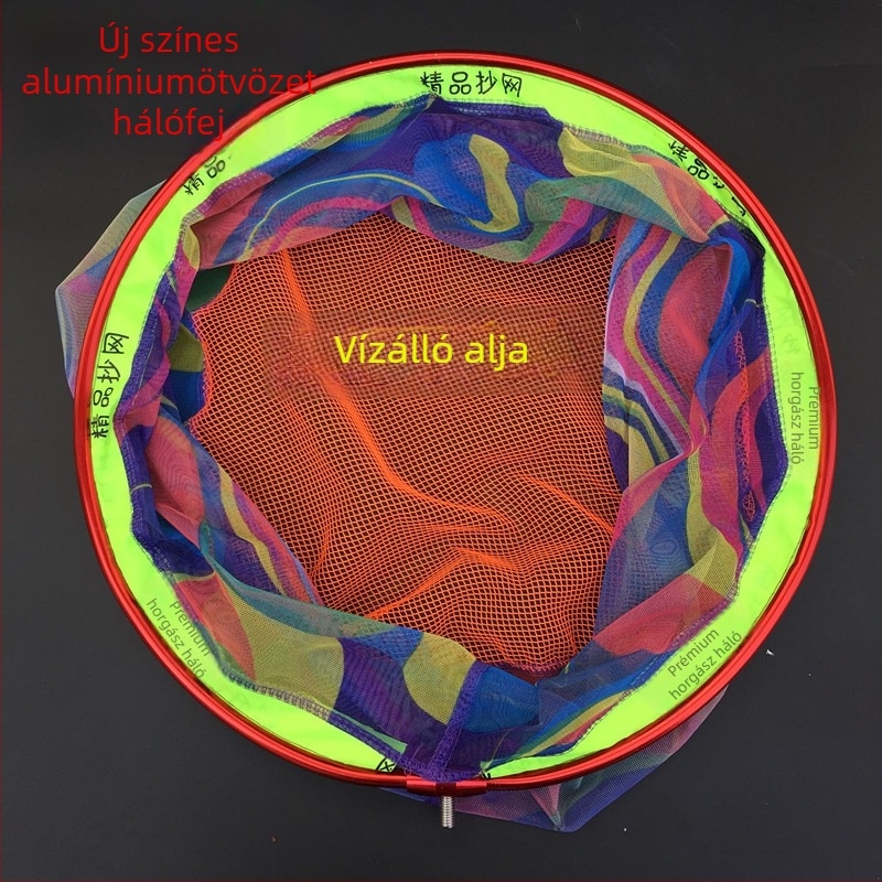 Horgász hálófej, alumínium ötvözet, Kínában készítve