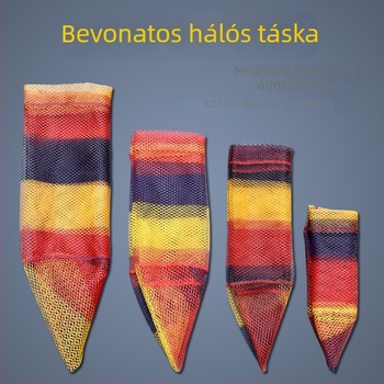 Horgász Háló Táska ragasztó bevonatú anti-akasztó hálóval, 5 mm háló, Fishing Shura