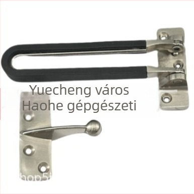 Vastagított cink ötvözetű ajtózár, lopás elleni védelem, elektropácolt felület, modern minimalist stílus