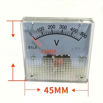 Benzinmotoros voltmérő, egyfázisú feszültség kijelző, modell 91L4, 300V/500V